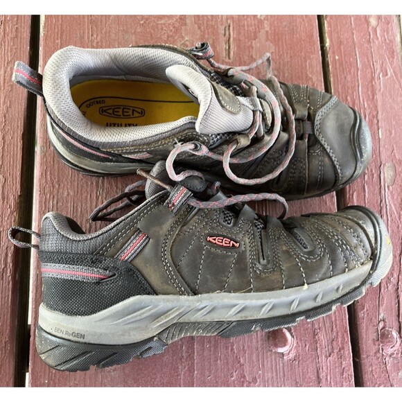 KEEN Utility Flint Women's Leather Steel Toe Work Shoes Size 8.5 M - Picture 1 of 9